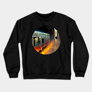 Midnight meat train Crewneck Sweatshirt